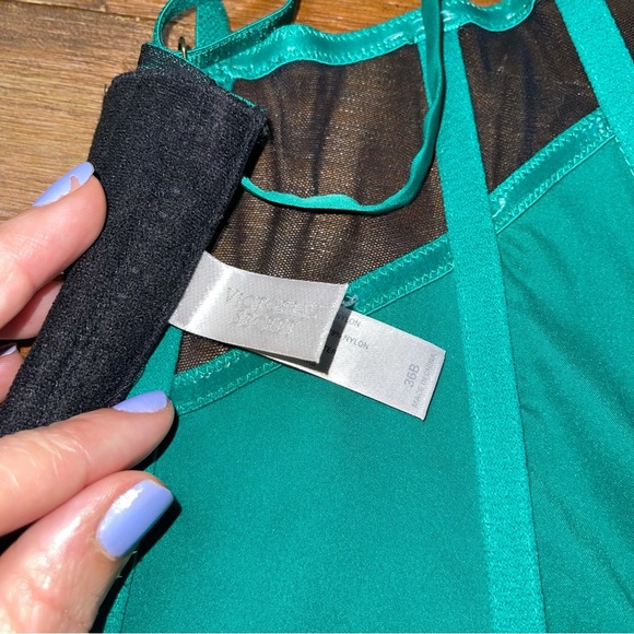 Victoria Secret Vintage Sexy Lace/ Mesh Bustier Corset Top Sz 36B - Picture 6 of 7